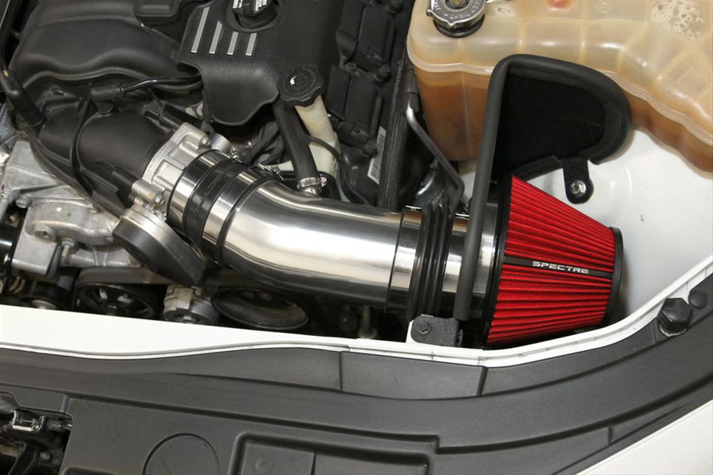 Spectre Polished Performance Air Intake 11-up LX Cars 6.4L Hemi - Click Image to Close